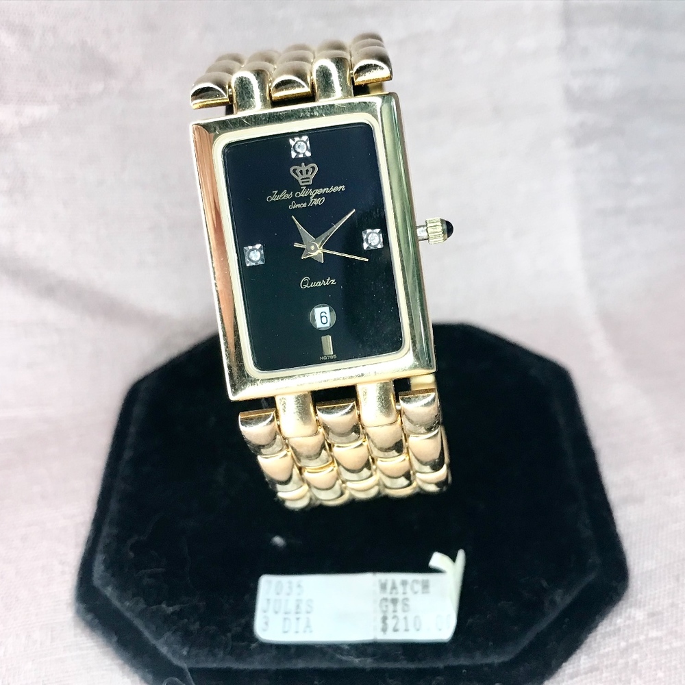 NWT Jules Jürgensen Diamond Watch